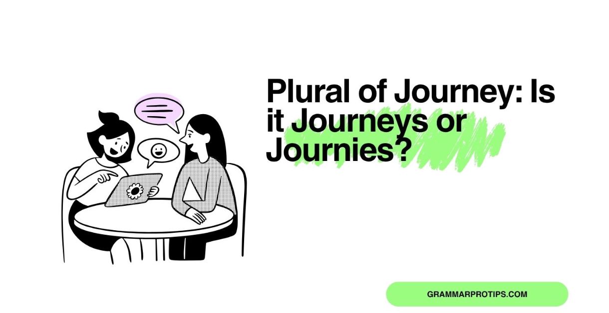 Plural of Journey