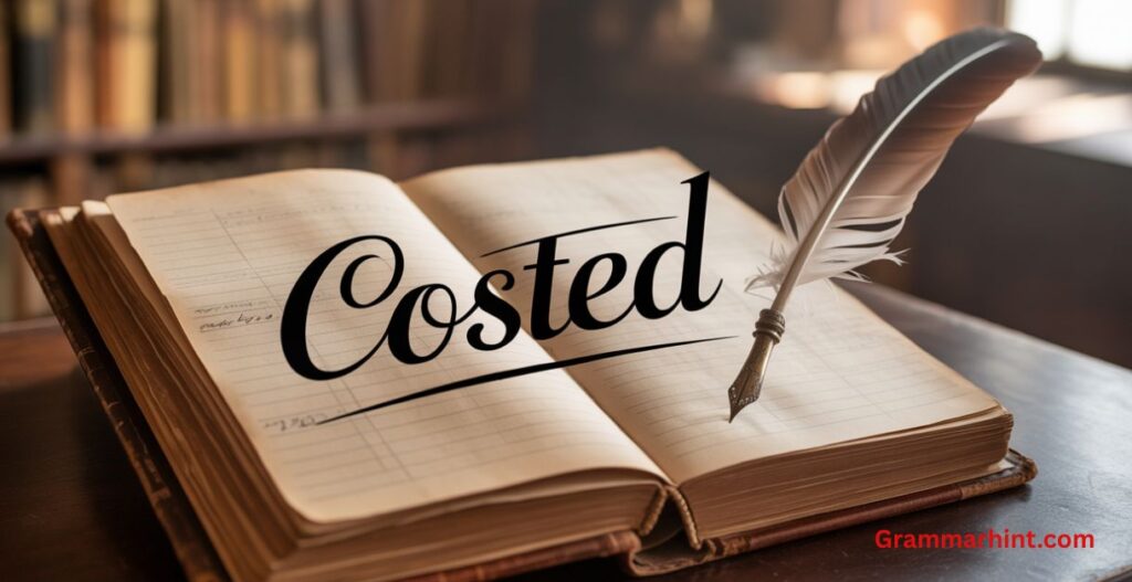 Cost or Costed