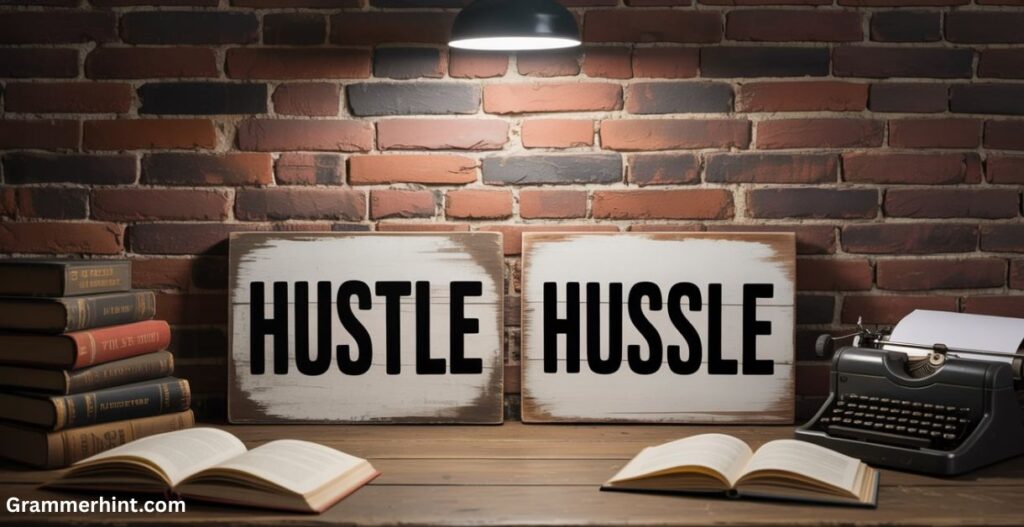 Hussle vs Hustle in Popular Culture