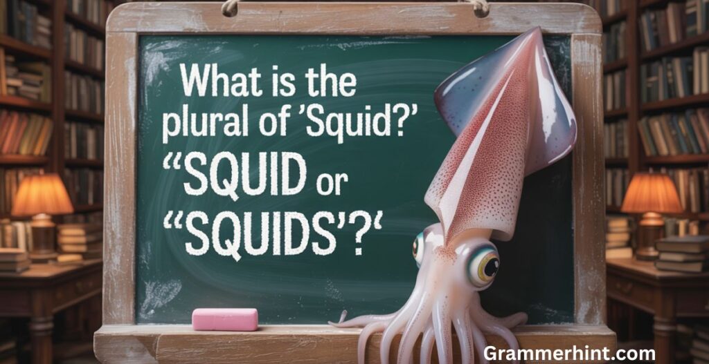 Plural of ‘Squid’? ‘Squid’ or ‘Squids’?