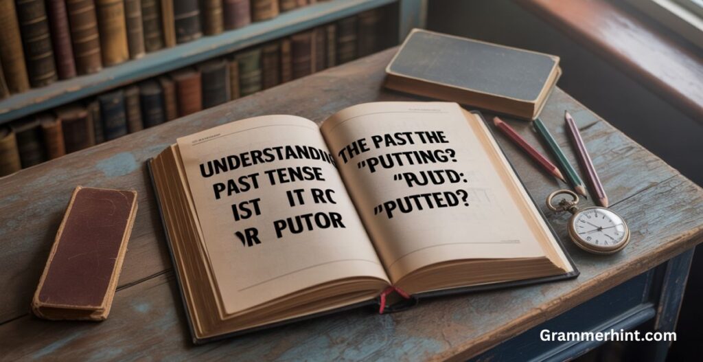 “Put” vs. “Putted”
