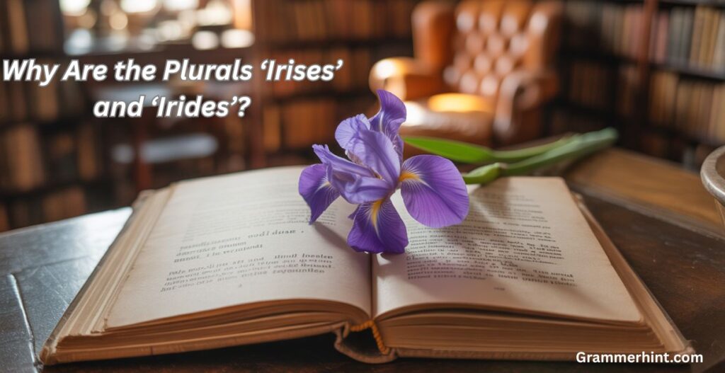 Why Are the Plurals ‘Irises’ and ‘Irides’?
